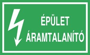 Épület áramtalanító